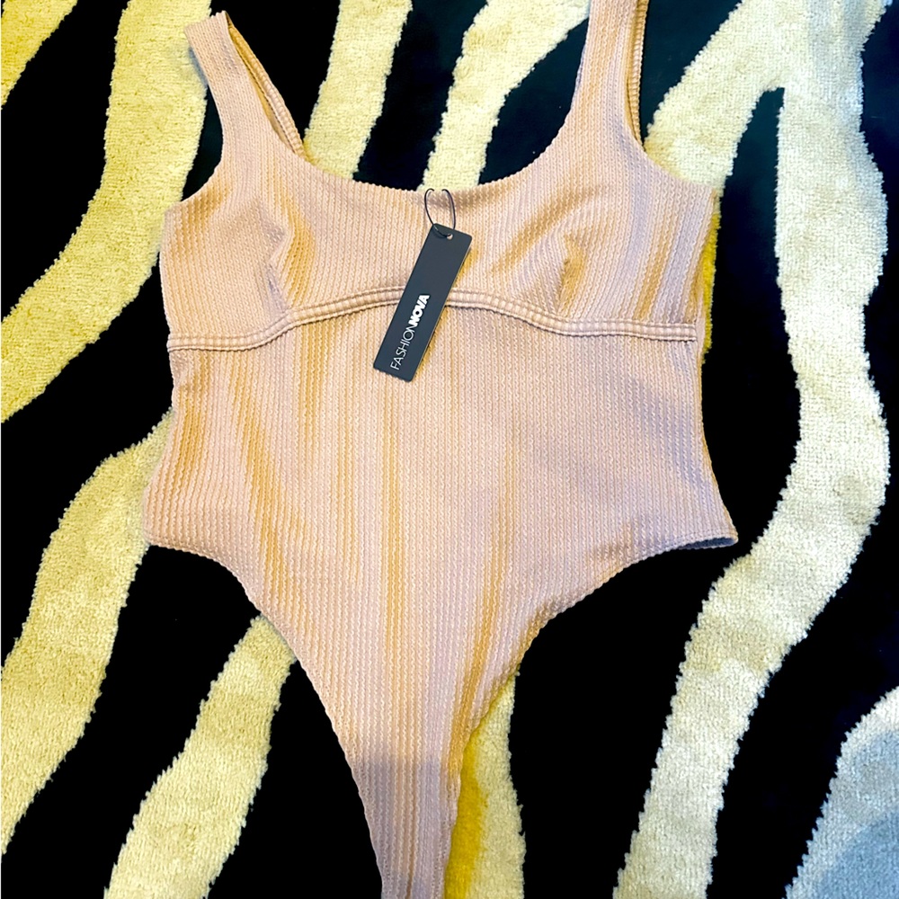 Fashion Nova Ribbed Bodysuit